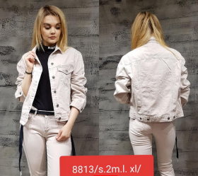 Женская куртка Euro Fashion Джинс  8813
