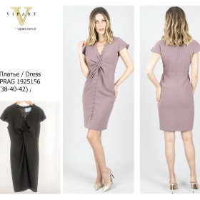 Женское платье Vipart шифон креп с пуговками 25156