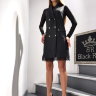 Женское платье-пиджак Black Rich двойка габардин с искоркой 1646